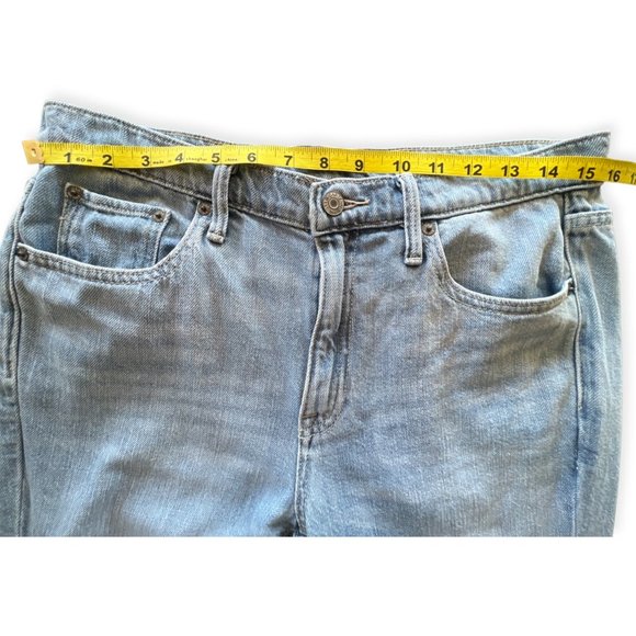 🌸4/$50🌸 NWOT 100% cotton Gap High-Rise Original Slouchy Light Indigo Jeans - Picture 10 of 13